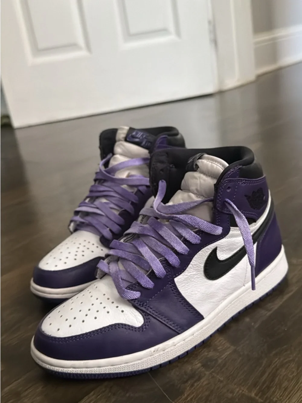 Mens Nike Air Jordan 1 Retro High OG Court Purple 2.0